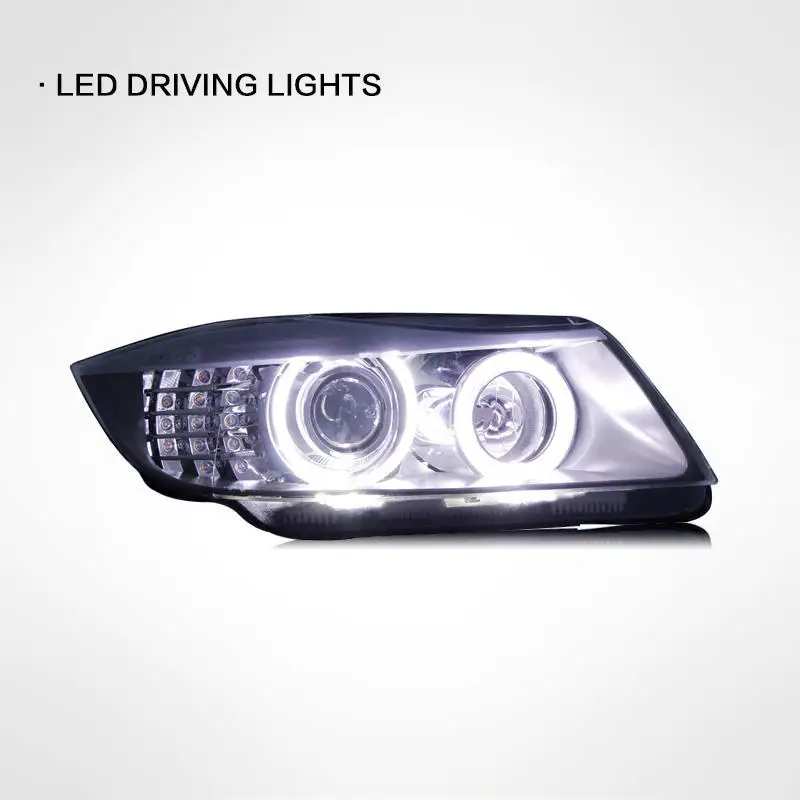 Auto Lighting System Spare Part Headlight Assembly For BMW 3 Series E90 Modified LED Daytime Running Lights 2005-2012