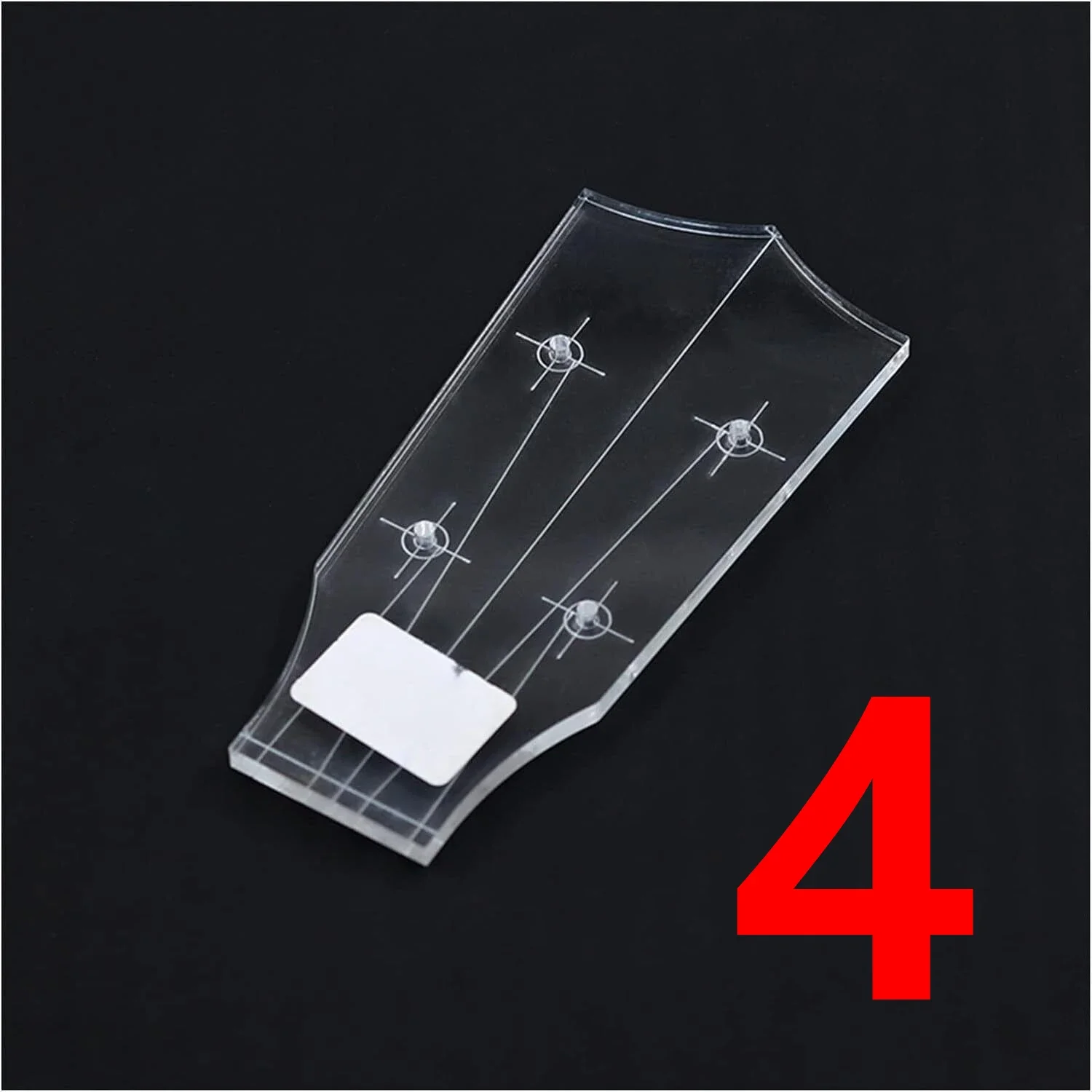 Guitar Tools Guitar Head Template Electric Guitar Acoustic Acrylic Making Mold Thickness 4mm