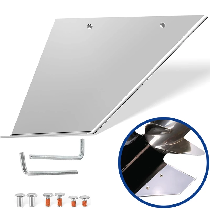 27412 Skeg Guard Stainless Steel Guard Protector for Mercury 200hp-300hp 4 Stroke ProXS Torque Master 4.6L V8 4.8