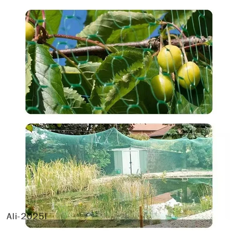 

1 Piece Green Woven Mesh Protect Plants Fruits Flowers Trees Stretch Fencing Durable Net Stops Birds Deer Animals Garden Netting