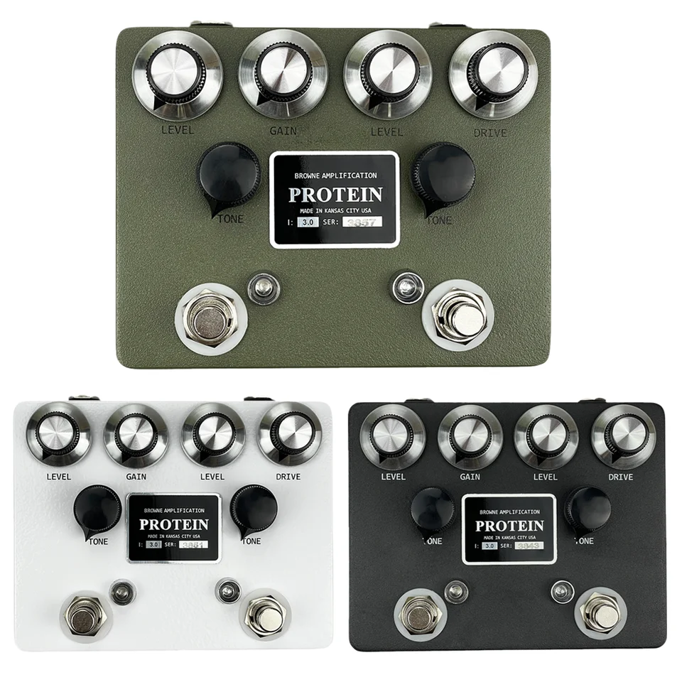 ZVEX BR0WNE PROTEIN Electric Guitar Overdrive Distortion Pedal