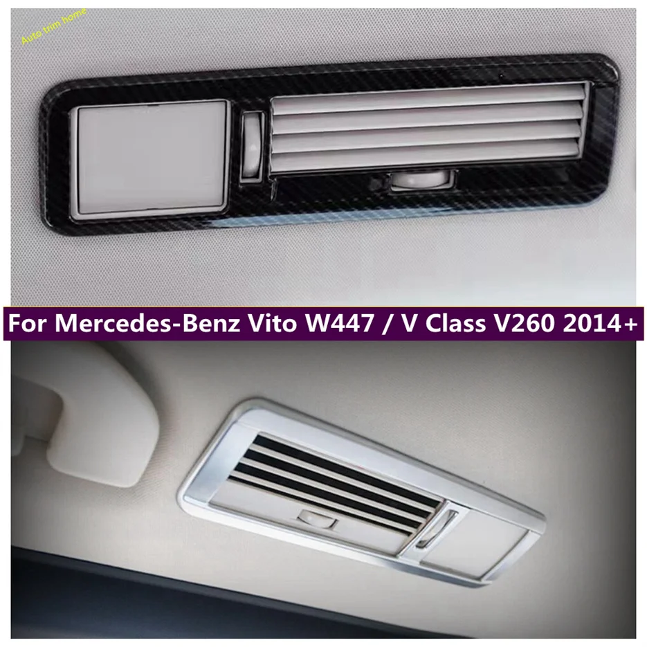 

Car Air Conditioning Vent Outlet Cover Trim Fit For Mercedes-Benz Vito W447 / V Class V260 2014 - 2021 ABS Stickers Accessories