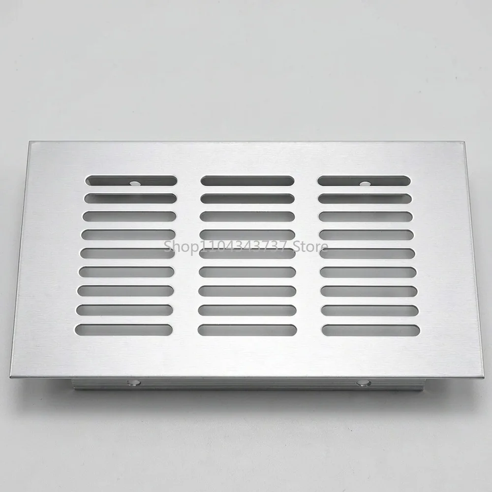 Aluminum Alloy Cabinet Air Vent Grille Cover 50/60/80mm Wardrobe Shoe Closet Ventilation Mesh Panel Hardware