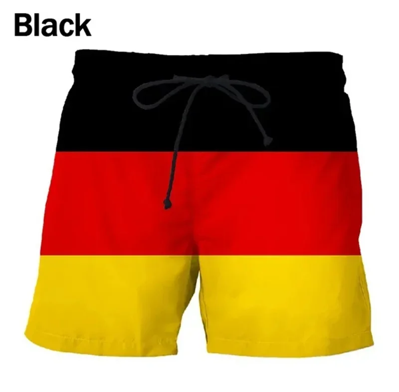 3D print flag pattern sport Quick-dry Breatha men outdoor street football shorts Summer casual fashiona Hawaiian beach shorts