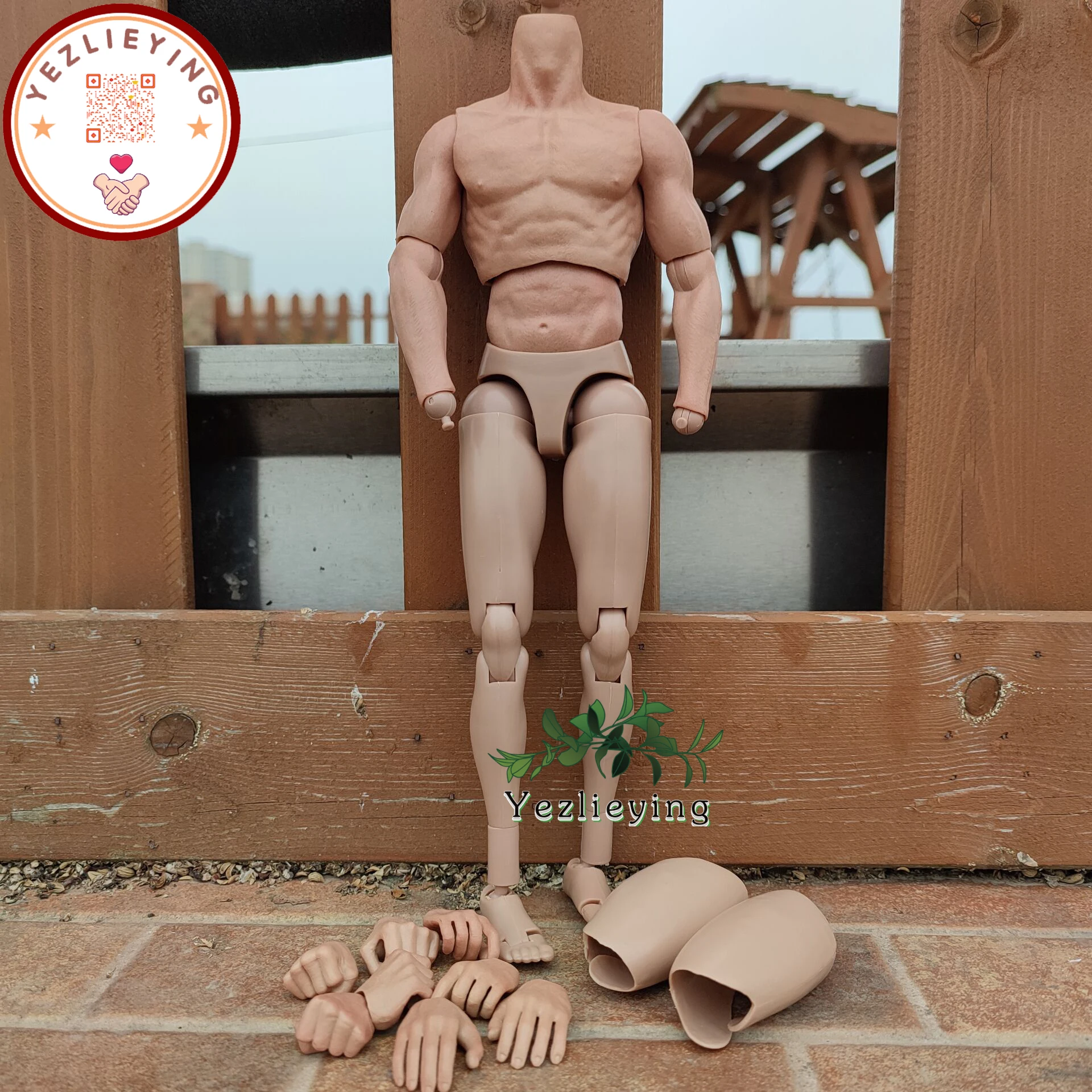 

ZCTOYS 1/6 Scale Muscular Body Action Figure Male Strong Muscle Body W Neck TTM19 S002 Narrow Shoulder Body F A ser Headsculpt