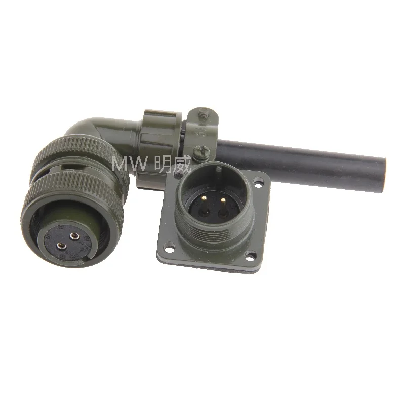 

MS5015 MS3108A 14S-9S MS3102A 14S-9P 14S-9 2 Core U.S. Military Standard Aviation Plug Connector 14-9 2Pin 2P