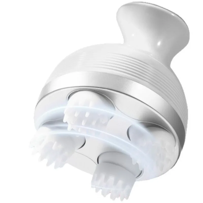 

Электрический массажер для головы, кожи головы, массаж тела, шеи, глубокие ткани 4, разминание для роста волос, беспроводное стресс, расслабление и кошачий коготь для домашнего животного