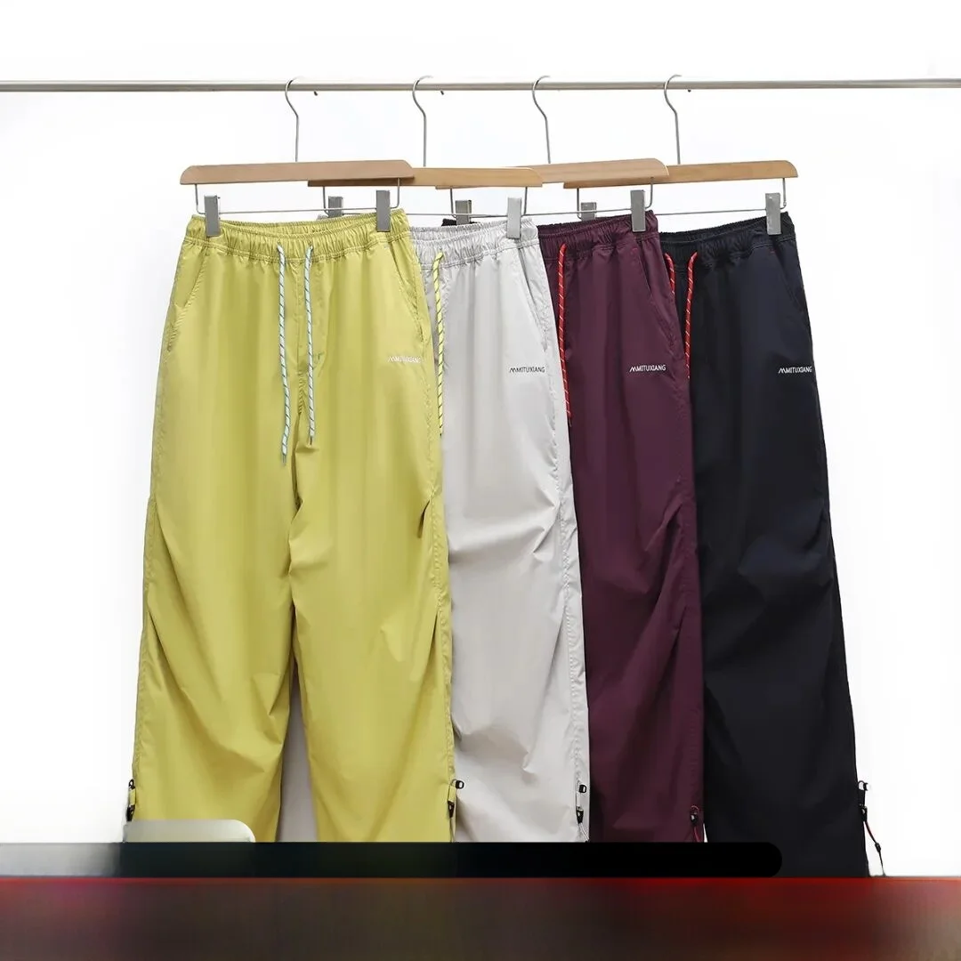 Waterproof Windproof Quick Dry Breathable Outdoor Paratrooper Long Pants Men's Casual Straight Leg Pants Spring Summer