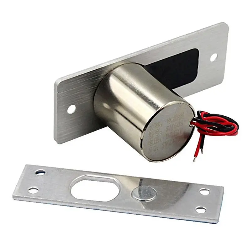 B27B Waterproof Electronic Drop Bolt NC Door Lock DC 12V Induction Auto Deadbolt For Enhanced Daily Security