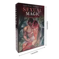 New Tarot Cards Oracles Deck Mysterious Divination Sexual Magic Tarot Deck House Party Cards Game Board Game Tarots 6