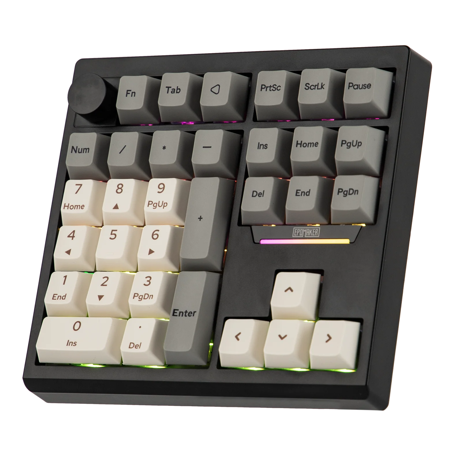 

EPOMAKER TH33 30% Gasket Hot-Swap Wired/Bluetooth/2.4G Wireless Mechanical Number Pad with 2000mAh Battery & RGB Backlight