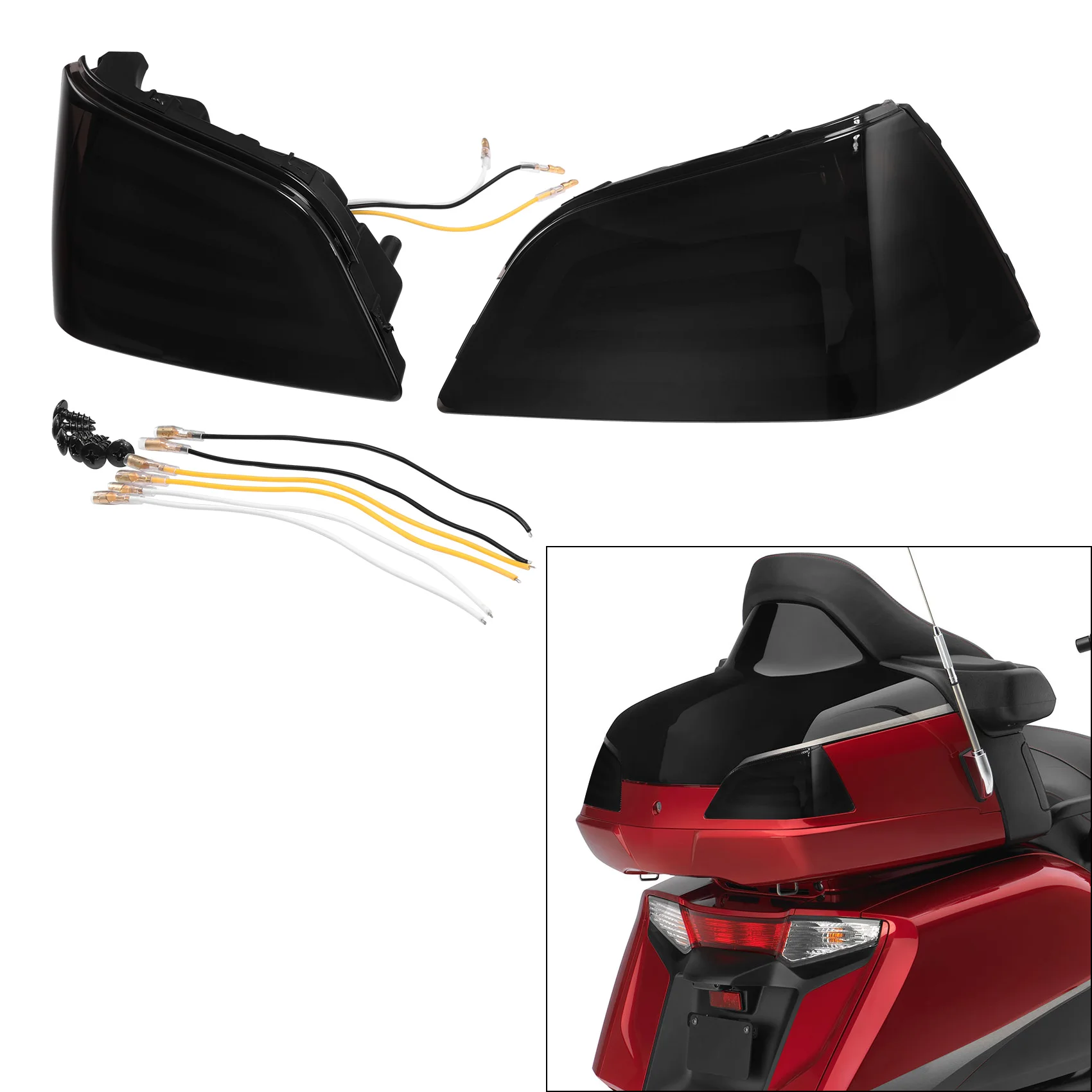 Tail Trunk Rear Brake Turn Signal Light Fit For Honda GoldWing GL1800 2001-2017 2003 2005 2007 2009 2011 2013 2015