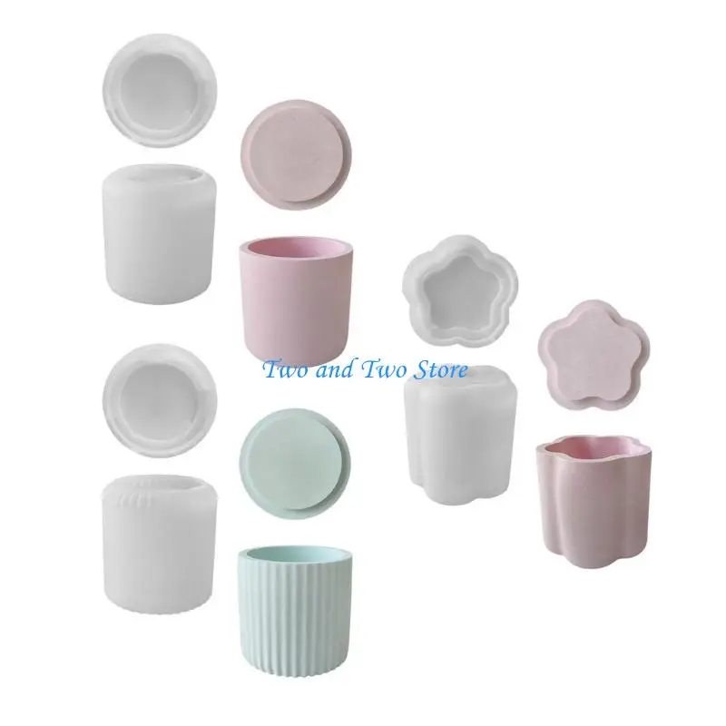 

HX6F Epoxy Resin Mold Jewelry Box Molds Storage Container Mould Cup Mold Craft
