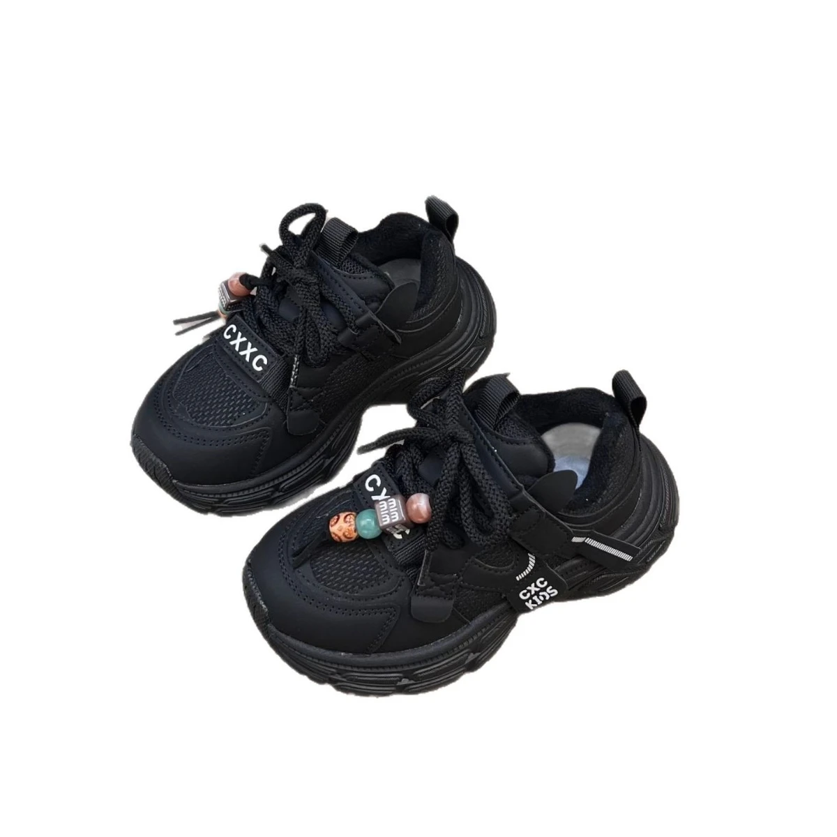 

Новая зимняя детская повседневная обувь, легкие кроссовки для мальчиков и девочек, нескользящая модная обувь для папы