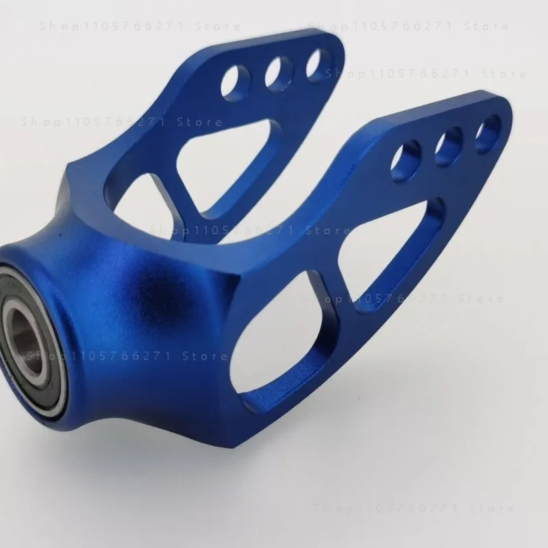 Wheelchair accessories, front wheel fork, aluminum alloy assembly, bearing, 4/5-inch universal 1 PC