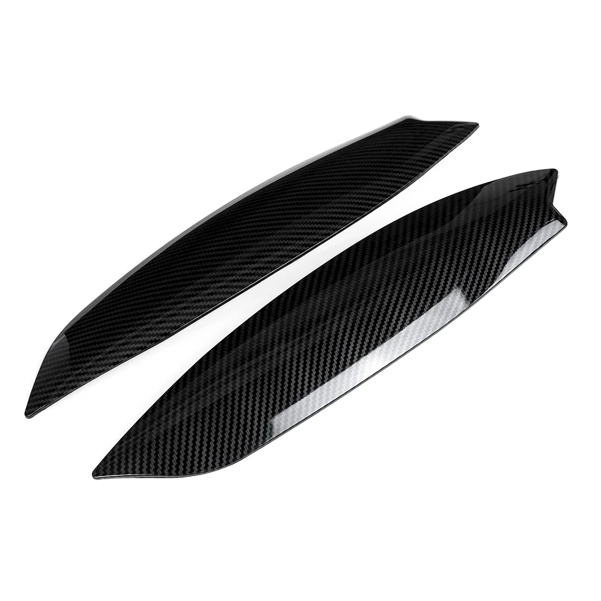 ل Volkswagen VW Golf 5 MK5 GTI R R32 2005-2007 المصباح الحاجب زوج جولف 5 سيارة المصابيح الأمامية الحاجب الجفون كروم غطاء الكسوة