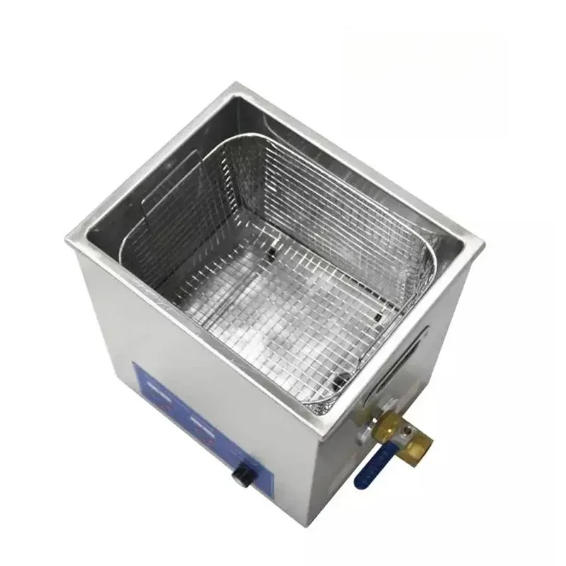 Digital 14L Industrial Ultrasonic Cleaner Bath Machine Stainless Steel Ultrasonic Washer for Hardware Parts Cleaning