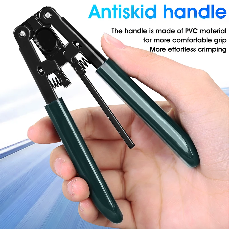 Metal Fiber Optic Stripping Tool FTTH Optical Fiber Cable Stripper Striping Optical Pliers Drop Stripper Fiber Cable Stripper