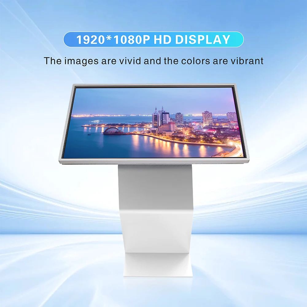 49-inch Exhibition Hall Vertical Touch Screen Inquiry All-in-one Inclined Horizontal Multimedia Display Terminal