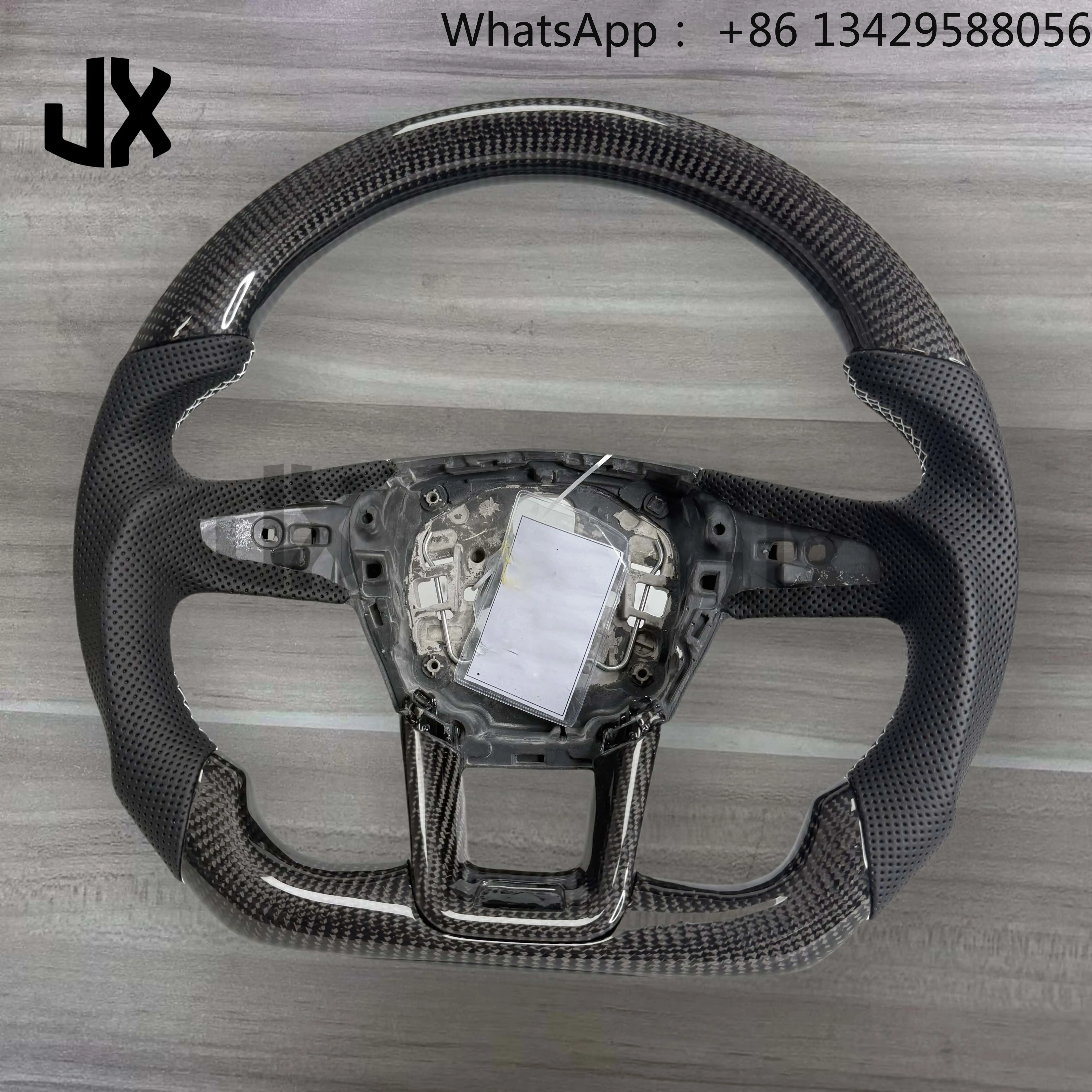 For Audi RS3 8Y S3 B8 Q1 Q3 A1 8X RS4 B8 A6 B8.5 Q5 A7 A4 B9 RS6 RS7 S4 Carbon Fiber Car Steering Wheel