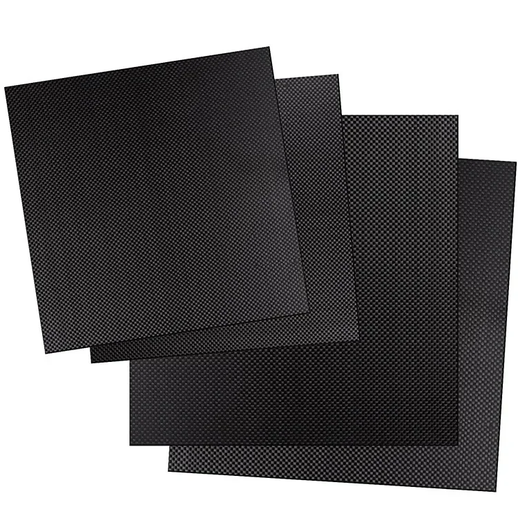 400x600mm Full 3K Carbon Fiber Plate Sheet High Strength Carbon Board Panel Thickness 1.0mm 1.5mm 2mm 2.5mm 3mm 4mm 5mm