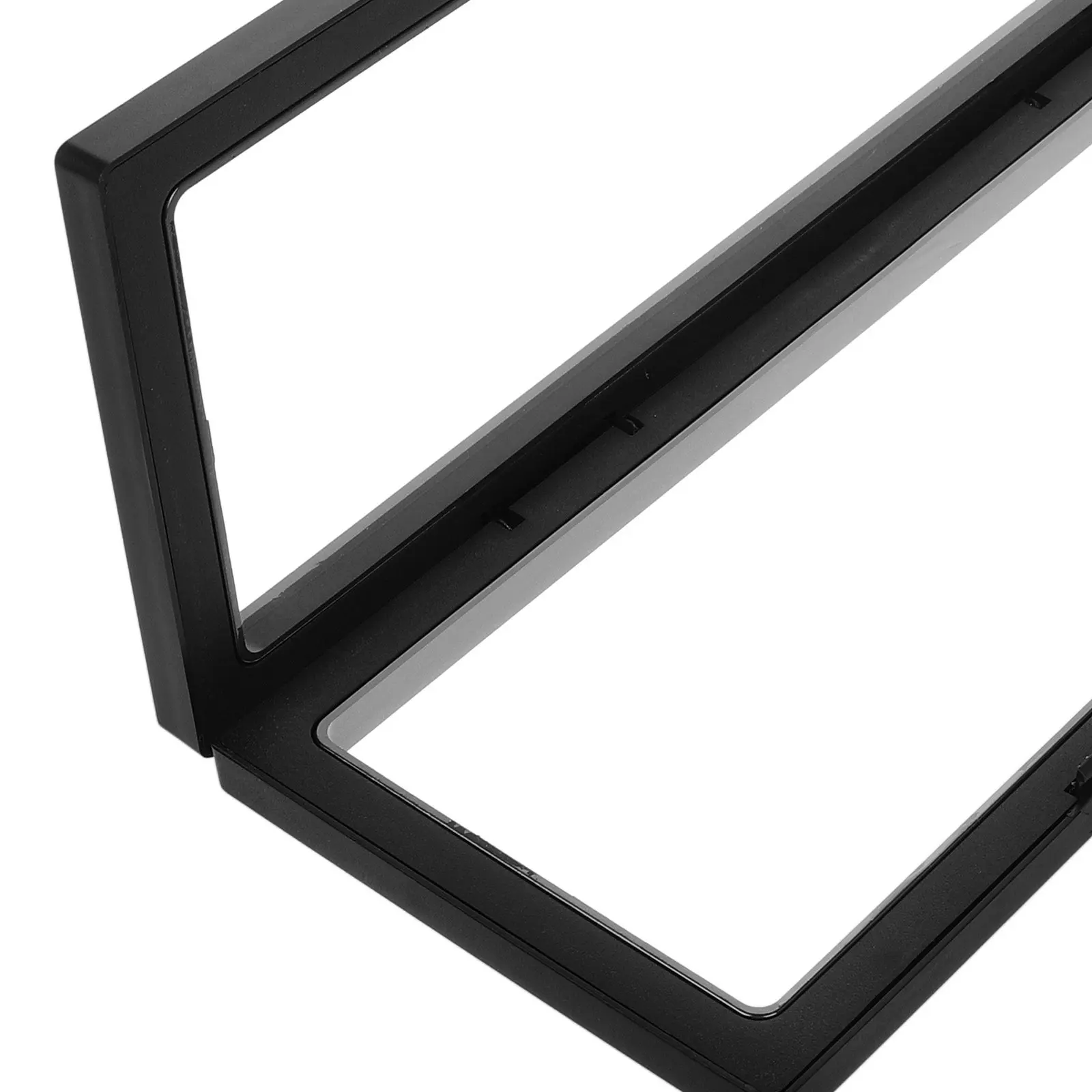 Floating Display Frame Clear Plant Leaf Collection Case 3D Rock Coin Guitar Pick Frame Vertical Jewelry Storage Stand Holder