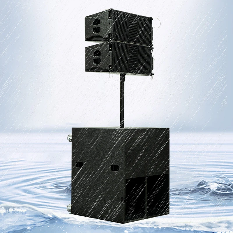 Toni del computer Tuning Active Line Array Altoparlanti Sistema audio Audio Flight Case Concerto Stage Professional Line Array Altoparlante Box