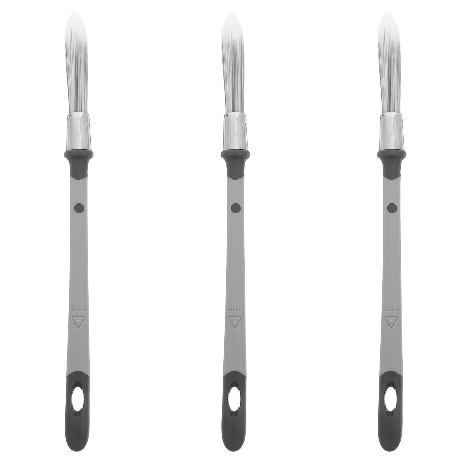 3Pcs Corner Detail Brush Paint Edge Edging Paintbrush Painting Tool Fine Point Brushes For Ceiling Grout Touch Up Furniture Edge