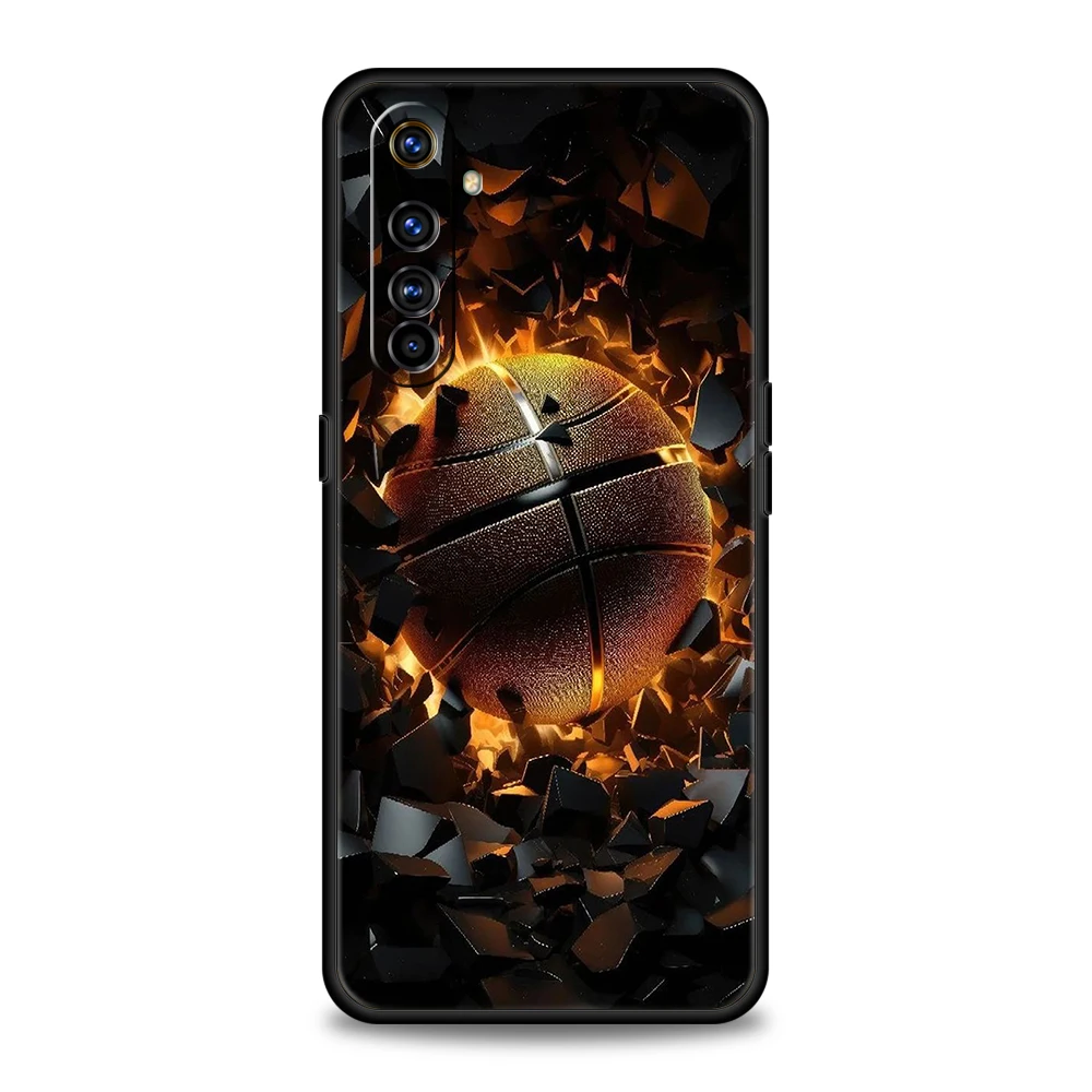 Football Sport Phone Case for Oppo A17 A12 A57 A74 A16 Find X5 X6 A52 A53 A54 A15 Reno 6 Z 7 Pro A9 2020 5G Silicone Shell Capas