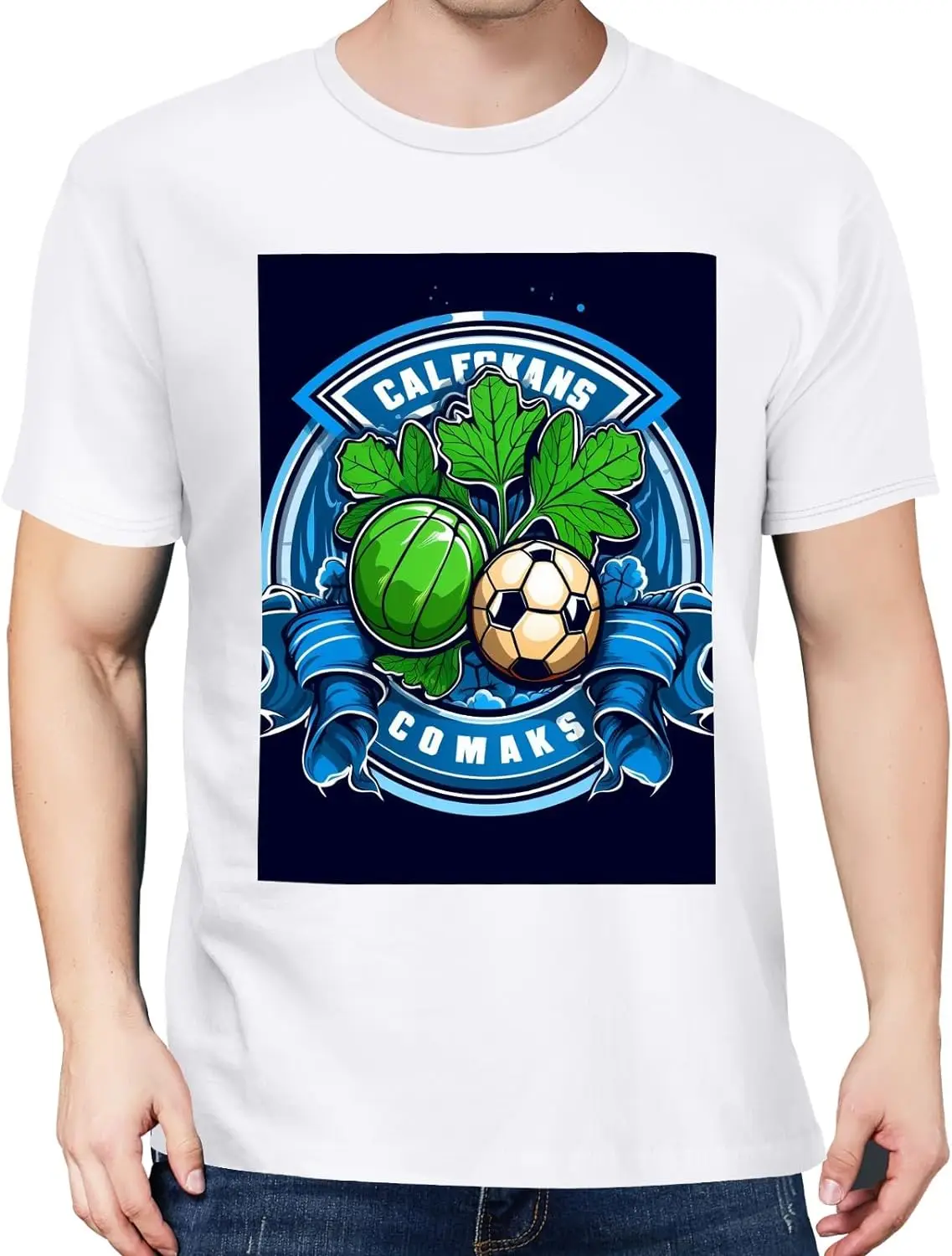 T-Shirt Casual Short Sleeved T Shirt Unisex Tee