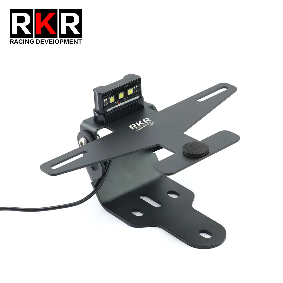 Para cfmoto 450sr 450rs 450ss 450nk cf moto 450 sr ss acessórios da motocicleta titular da placa de licença cauda arrumado fender eliminador