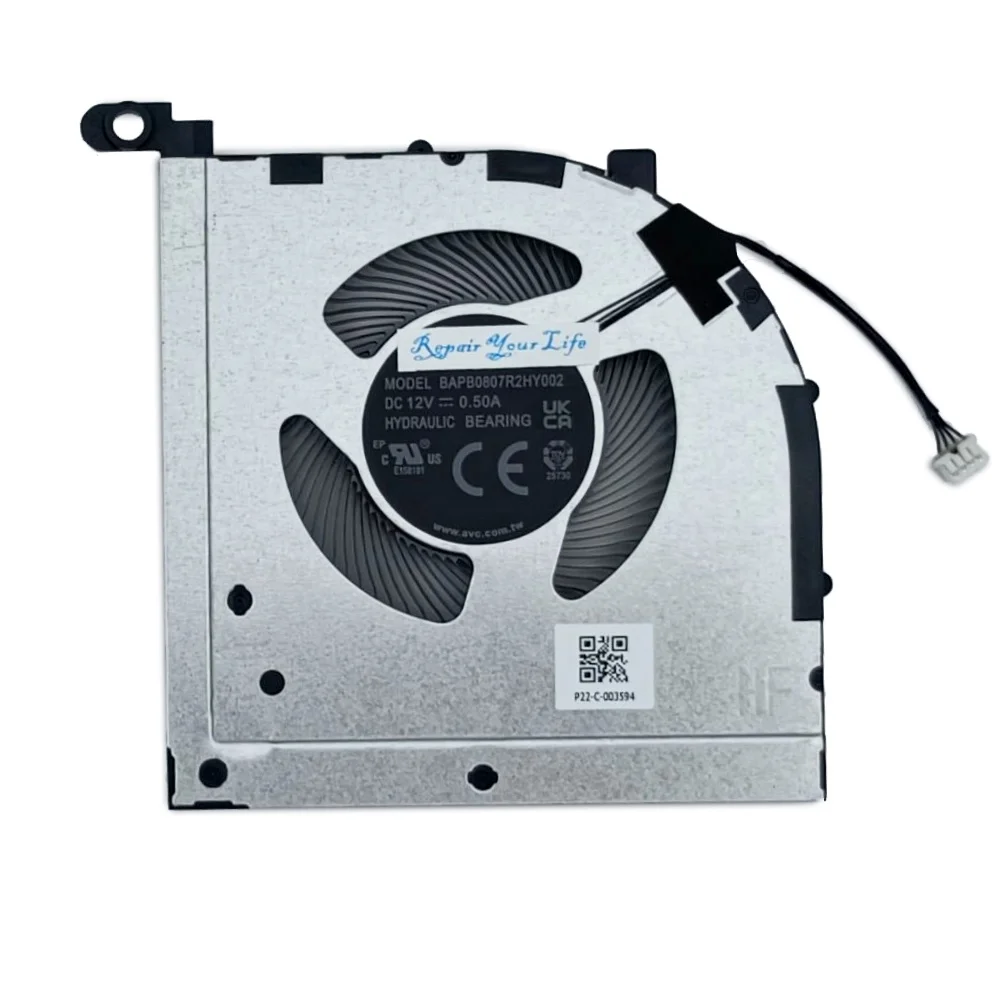 Imagem -03 - Ventilador de Refrigeração Portátil para Lenovo Legion Radiador Refrigerador Bapb0807r2hy002 Legion Slim 16irh8 16aph8 82ya 82y9 pc Cpu Gpu