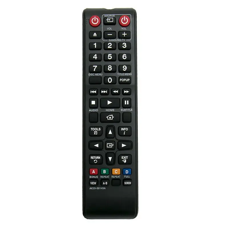 Remote Control AK59-00149A Remote for Samsung Blu-Ray BD-FM57C BD-H5100 BD-H