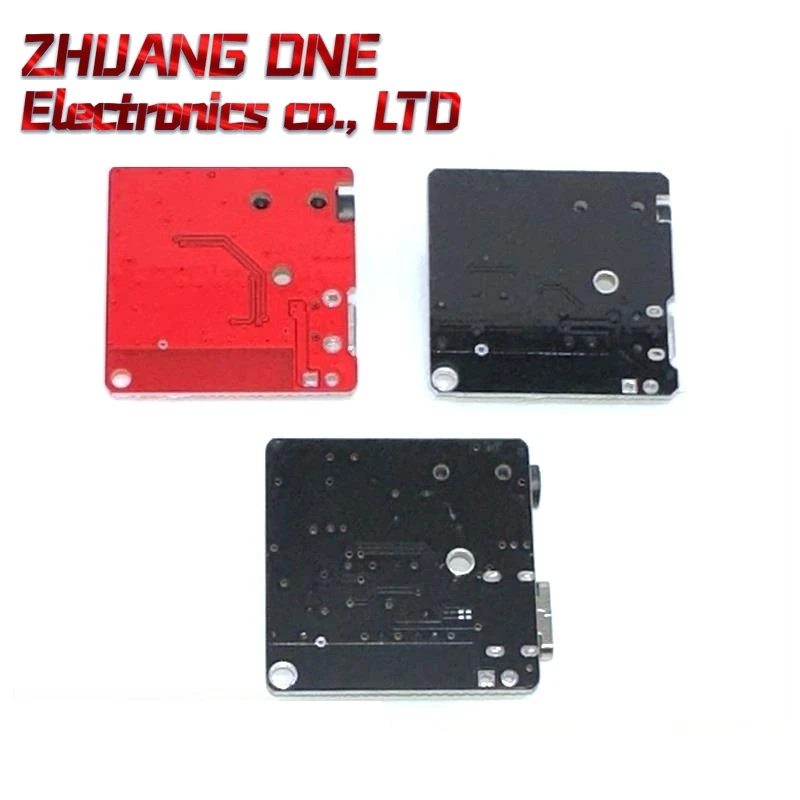 ตัวรับสัญญาณเสียงบลูทูธ5.0 4.1 MP3บลูทูธบอร์ดเครื่องถอดรหัสไร้สายโมดูลเพลงสเตอริโอ3.7-5V XY-BT-MINI