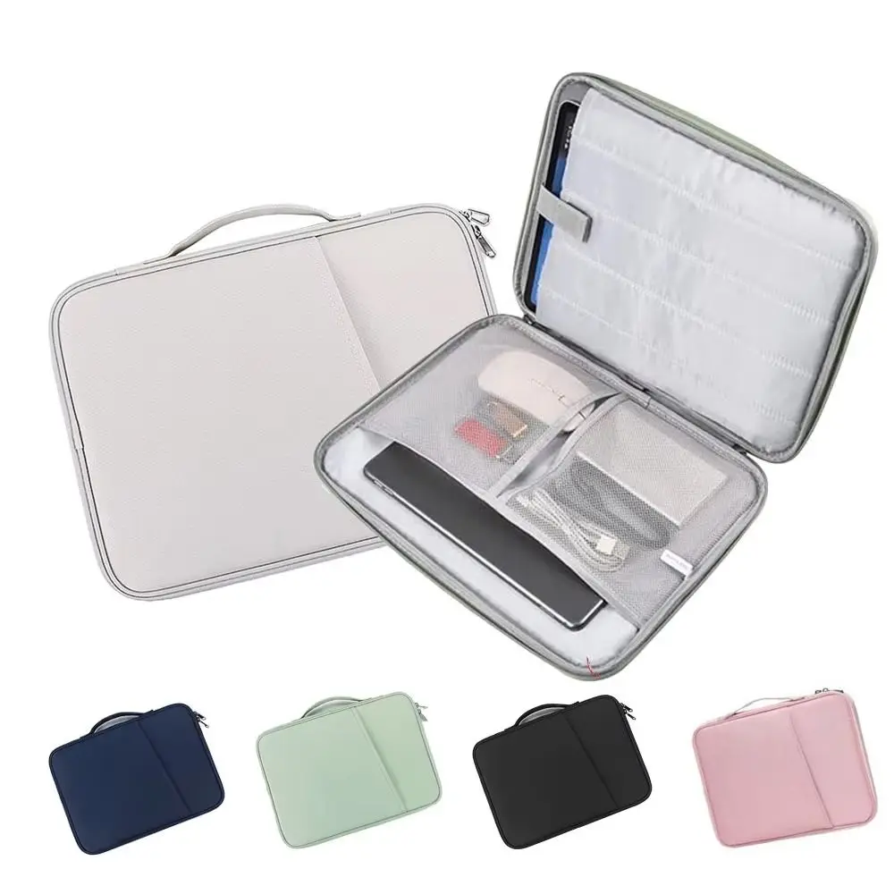 

With Handle Portable Laptop Bags Lightweight Ultra Thin Laptop Case Waterproof Soft Material Computer Notebook Sleeve