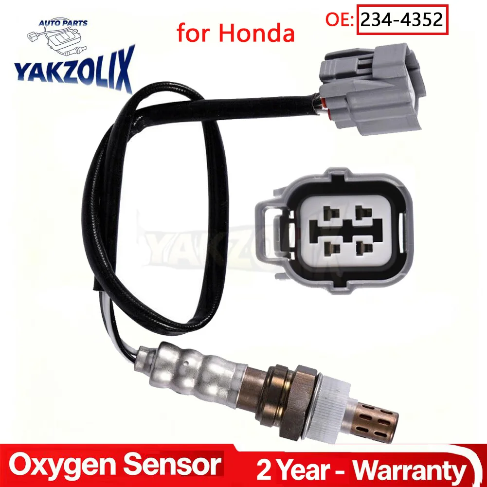 1 Pc For Honda CR-V L4 2.4L Civic L4 1.3L 2003 2004 2005 2006 O2 Oxygen Sensor Lambda Downstream Rear 4 Wires Car Parts 234-4352
