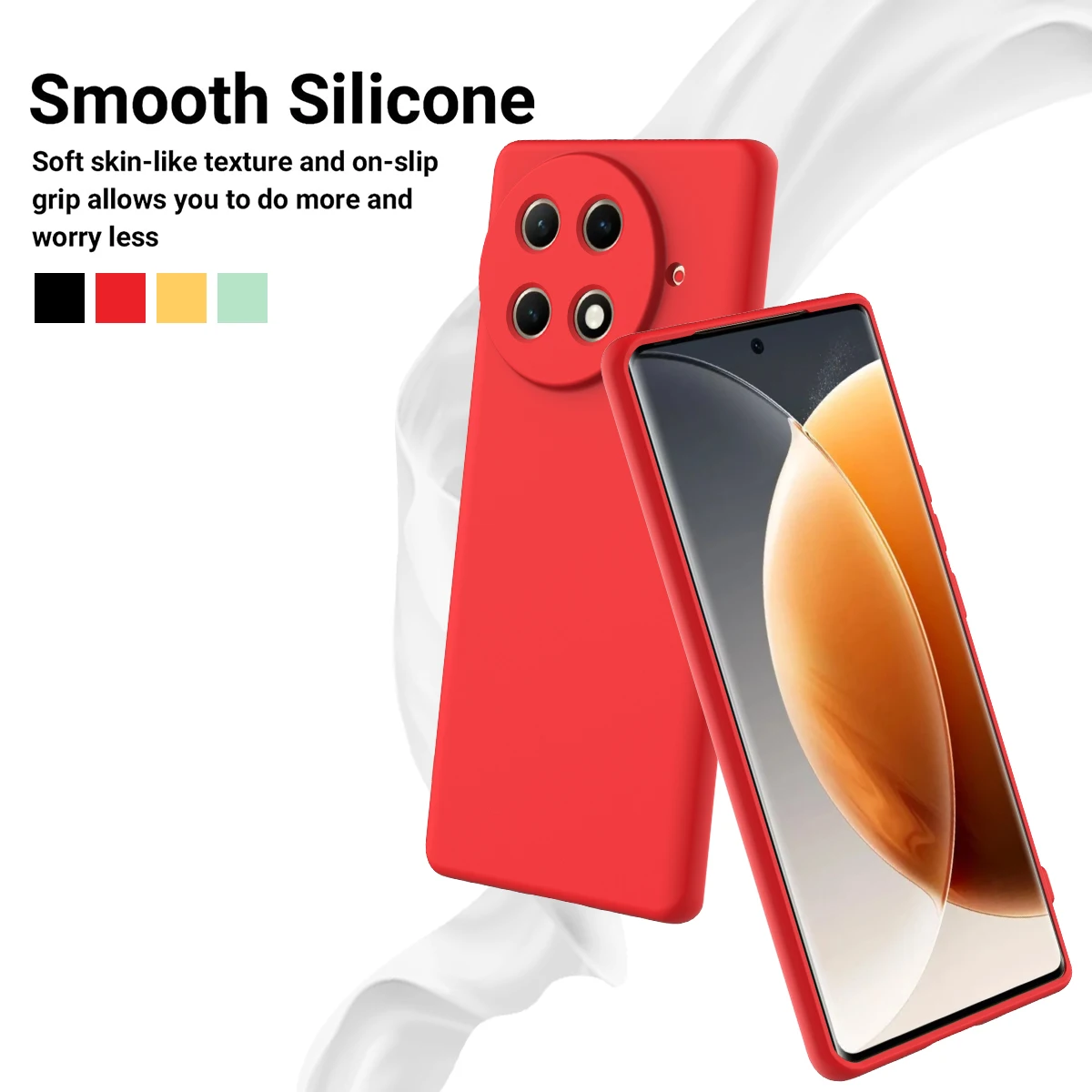 Silicone Case For Tecno Camon 30S Pro Luxury Skin-feel Ultra-thin Soft Anti-fall Cover For Tecno Camon 30SPro Shockproof Bumper