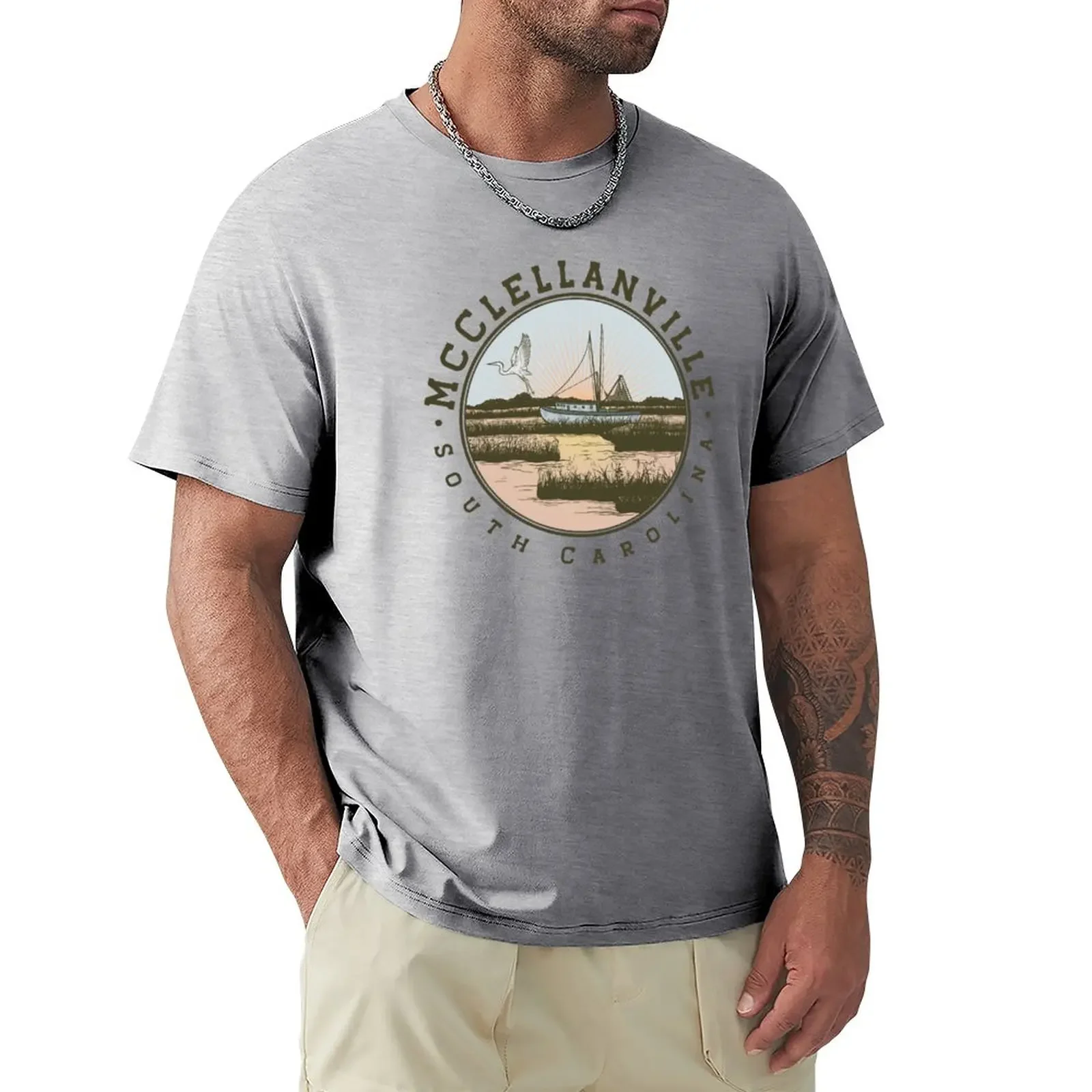 

McClellanville South Carolina T-Shirt sublime anime men t shirts