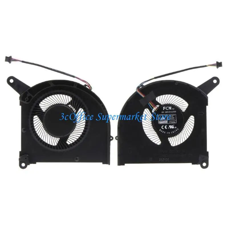 

E1PA CPU Cooler Fan USB Powerd Laptop Cooler Radiator for GIGABYTE 16 17 YE5