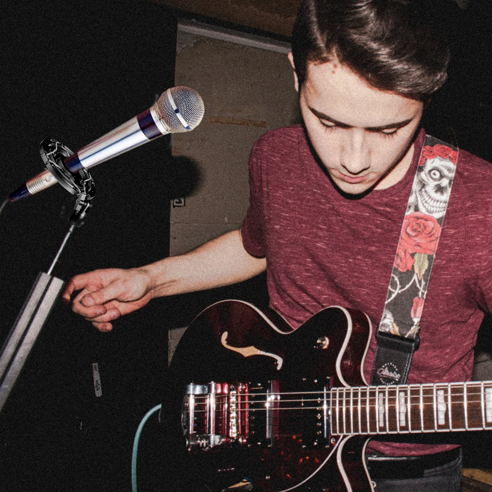 

1Pcs Shockproof Mount Mic Holder Universal Anti-Vibration Mount for Microphone Reliable Protection Stable Performance Easy to