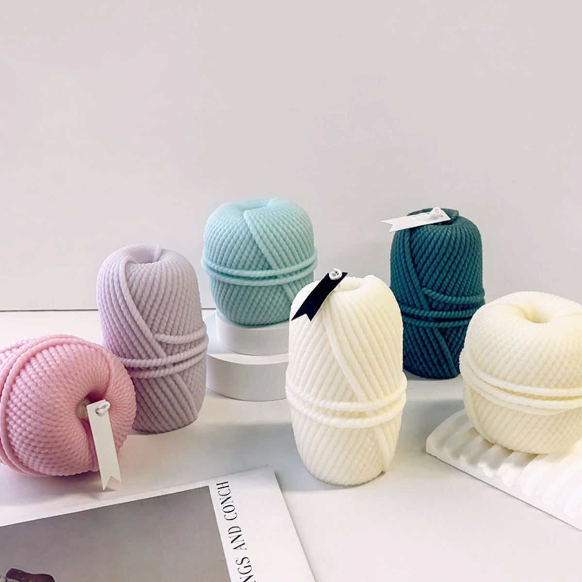 Moule créatif en fil de laine - Candle Making Yarn avis et prix