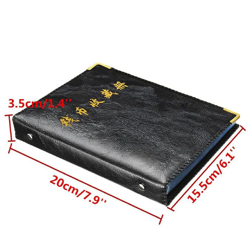 Coin Collection Book 480/120/60 Large-Capacity Ancient Coins Coin Binder Collection Book Commemorative Coin Collection Album