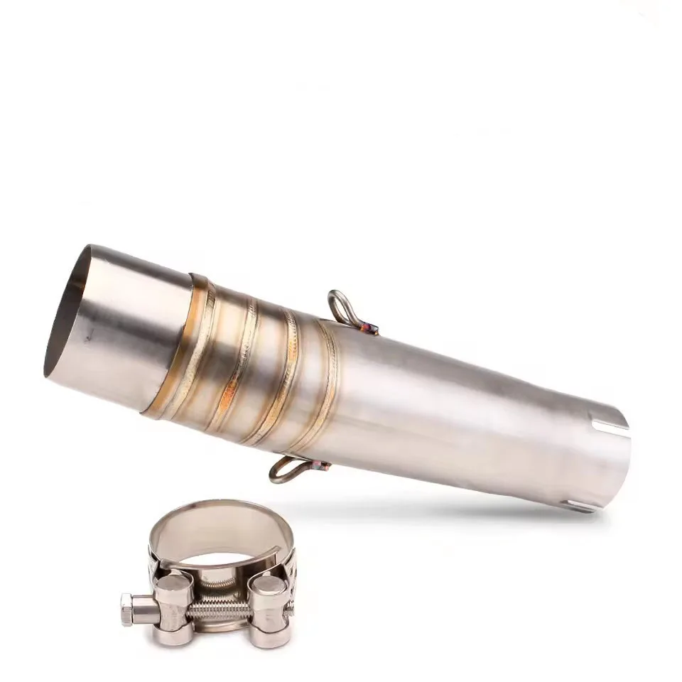 For Honda NC700X NC700S NC750X NC750S 2012-2020 Escape Motorcycle Exhaust Tail Link Pipe Muffler Pipe 51MM Slip-On Tail Pipe