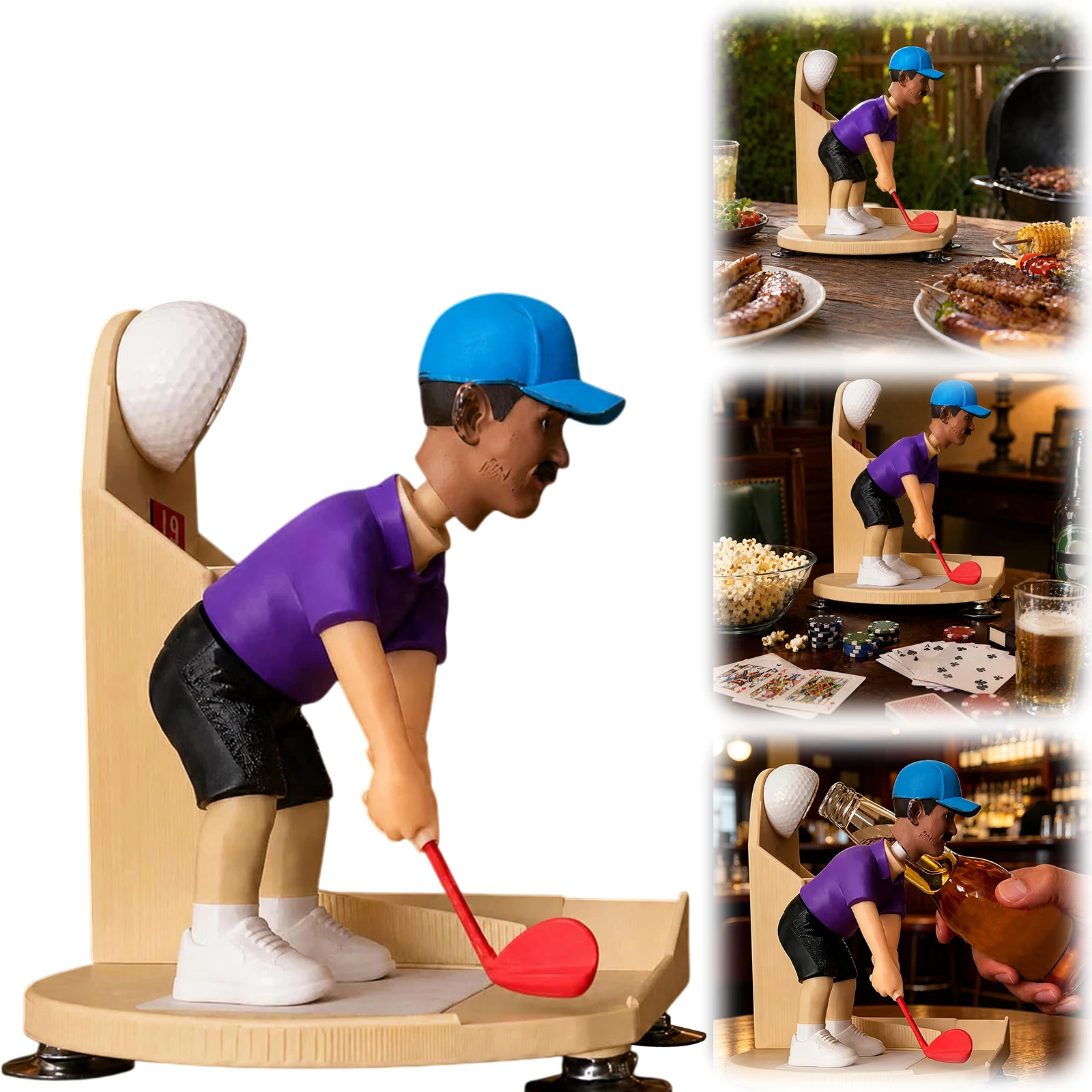 3Dプリントビールオープナー、ボトルオープナー、ゴルフパーテ - Kitchen Gadgets To 3D Print のレビューと価格