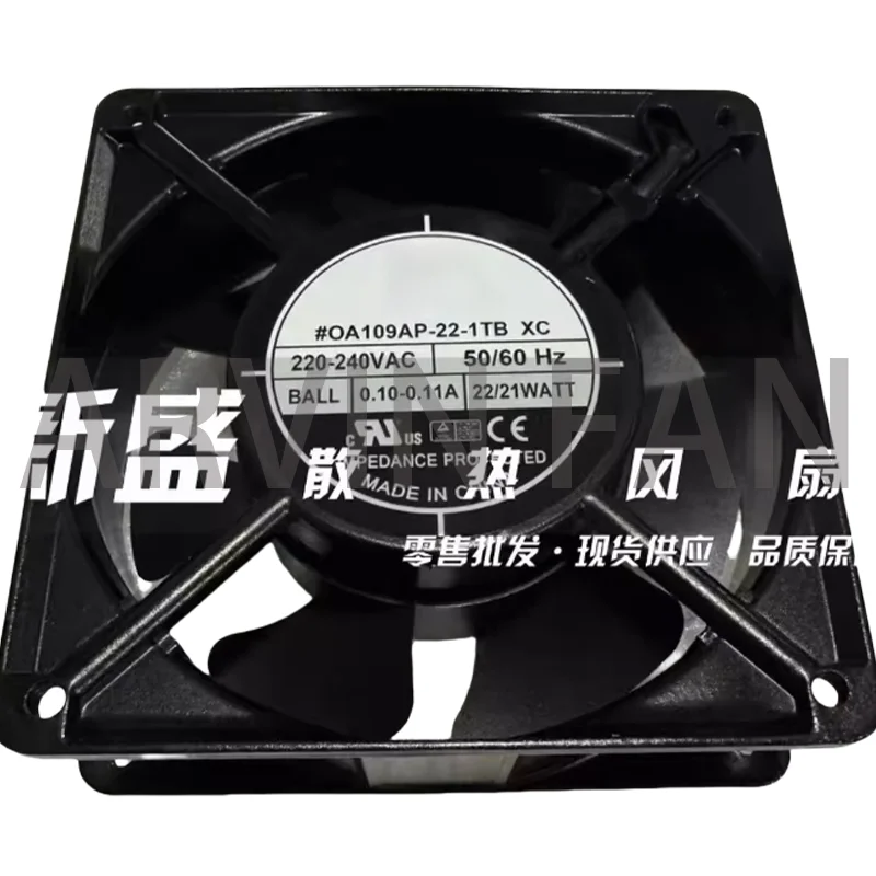 OA109AP-22-1TB XC 220-240VAC พัดลมระบายความร้อน