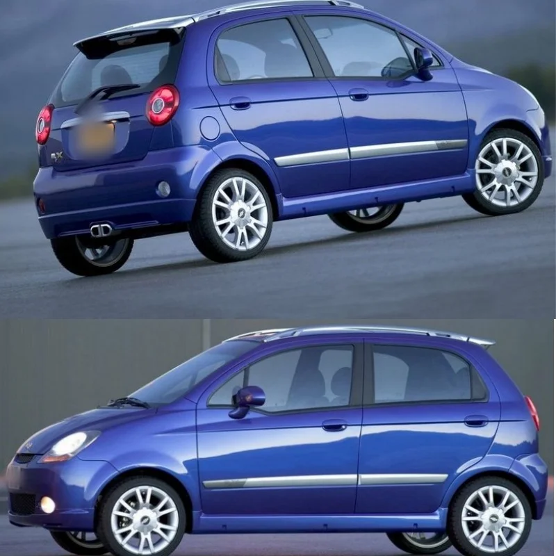 For Chevy SPARK 2004-2009 Hatchback Car Accessories Window Visors Rain Sun Guard Vent Wind Deflector Weathershield Moulding Trim