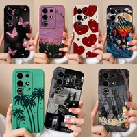 New Design Case For Itel S25 Ultra Cute Cat Silicone Soft Protective Back Cover For ItelS25 S 25Ultra Fundas ItelS25Ultra Bumper