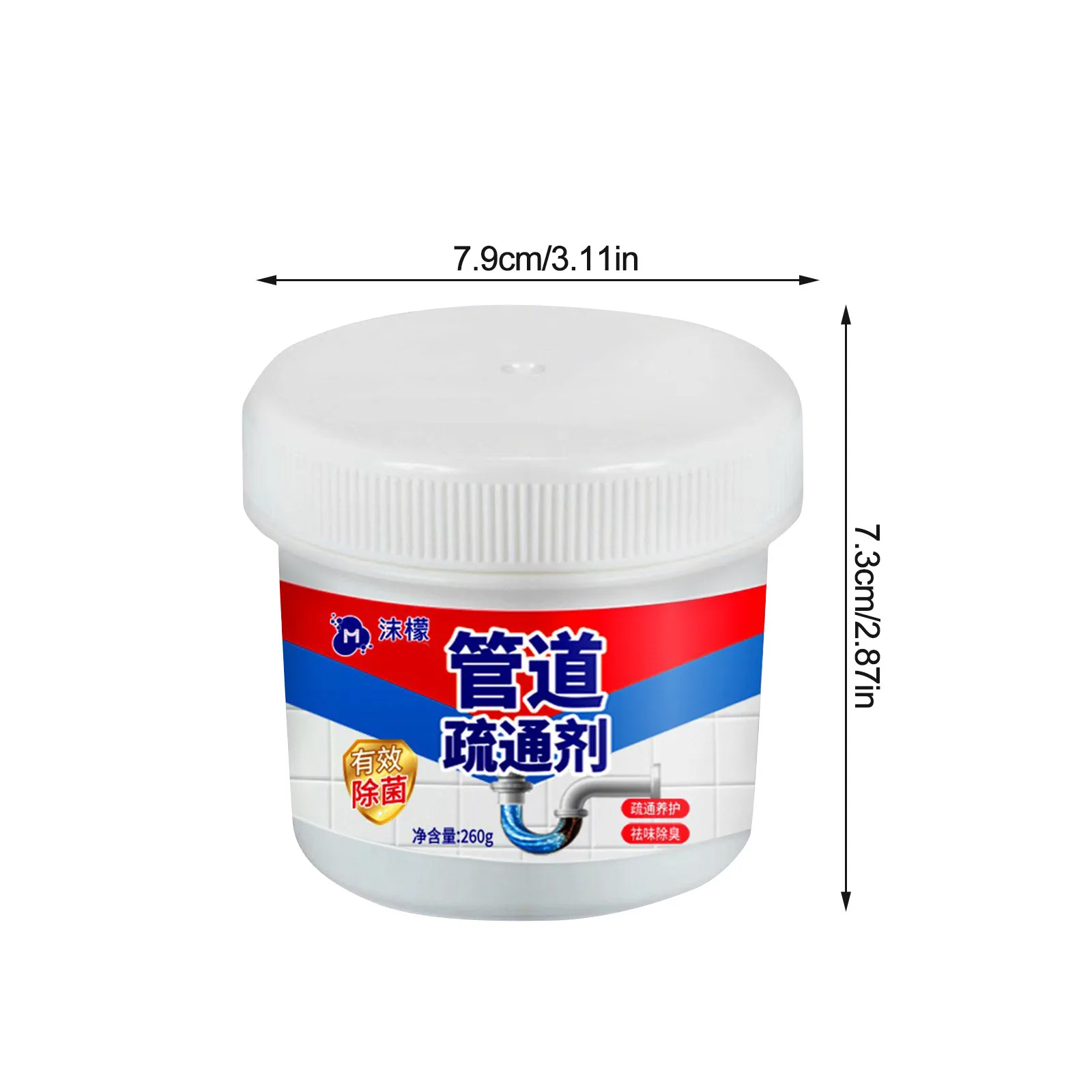 Powerful Pipe Unblocking Powder Out Pipe Unblocking Powder Pipe Unblocking Agent Quick Cleaning Tool For Kitchen Bathroom Pipe