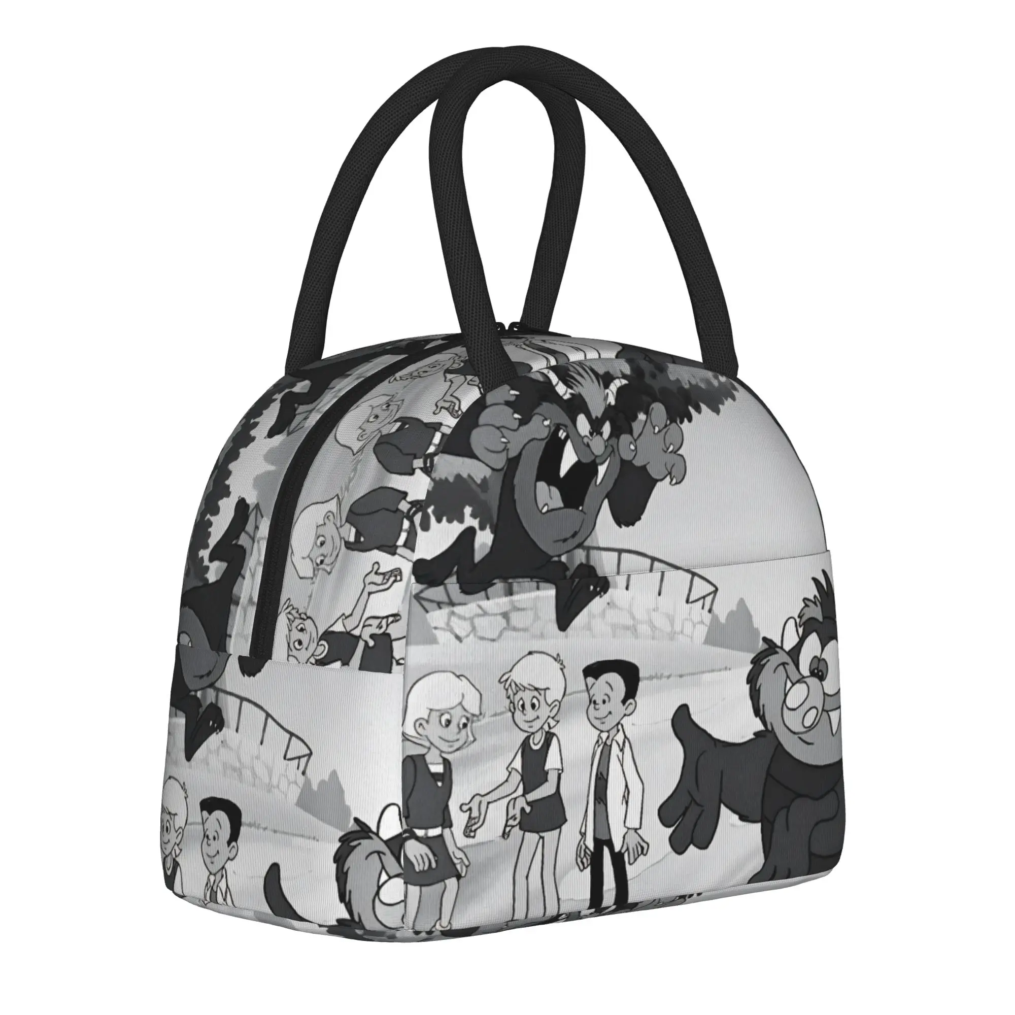 My Pet Monsters Cartoon Thermal Insulated Lunch Bags for Travel  Reusable Bento Box Men Women Thermal Cooler Lunch Boxes