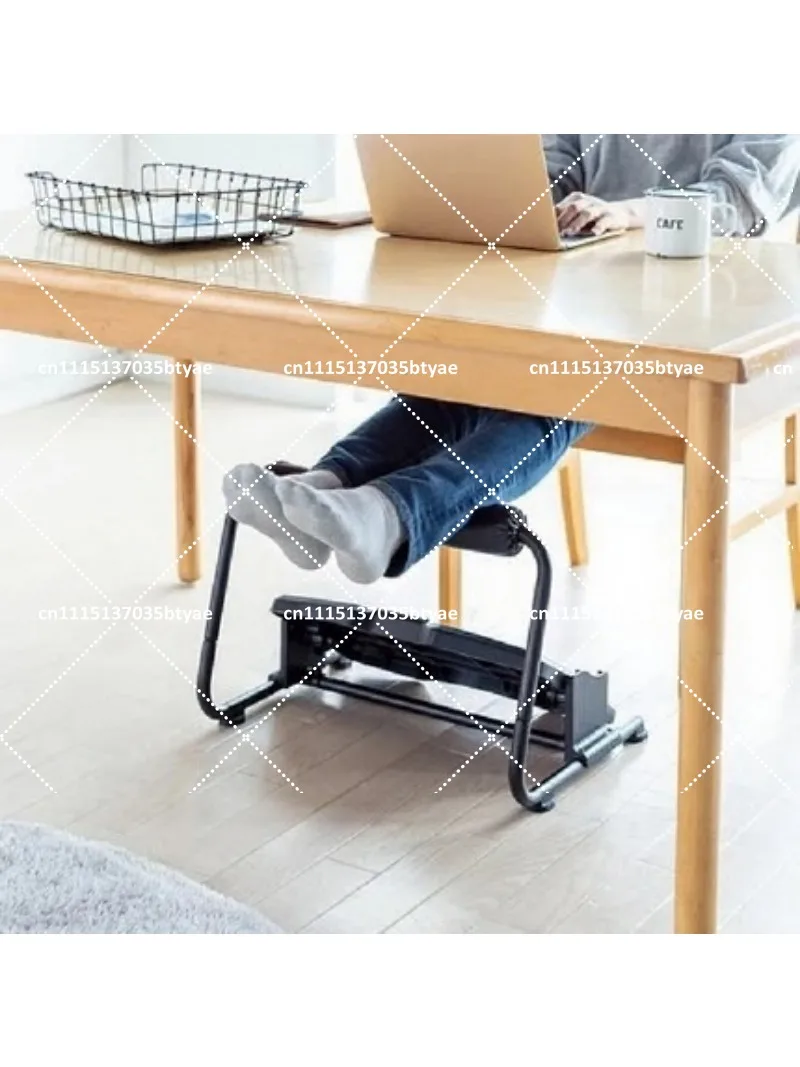 Height Adjustable Foot Rest Pedal Anti-Skid Home Office Stool Sofa Leg Support Relaxation Footrest